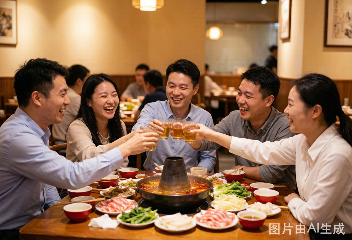 青居装饰团队团建欢乐合影
